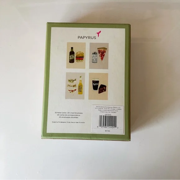 Papyrus Beer + Food Note Cards Set - Picture 4 of 5